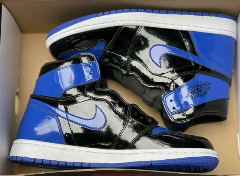 Brand: Nike Jordan 1 patent royal  Blue  