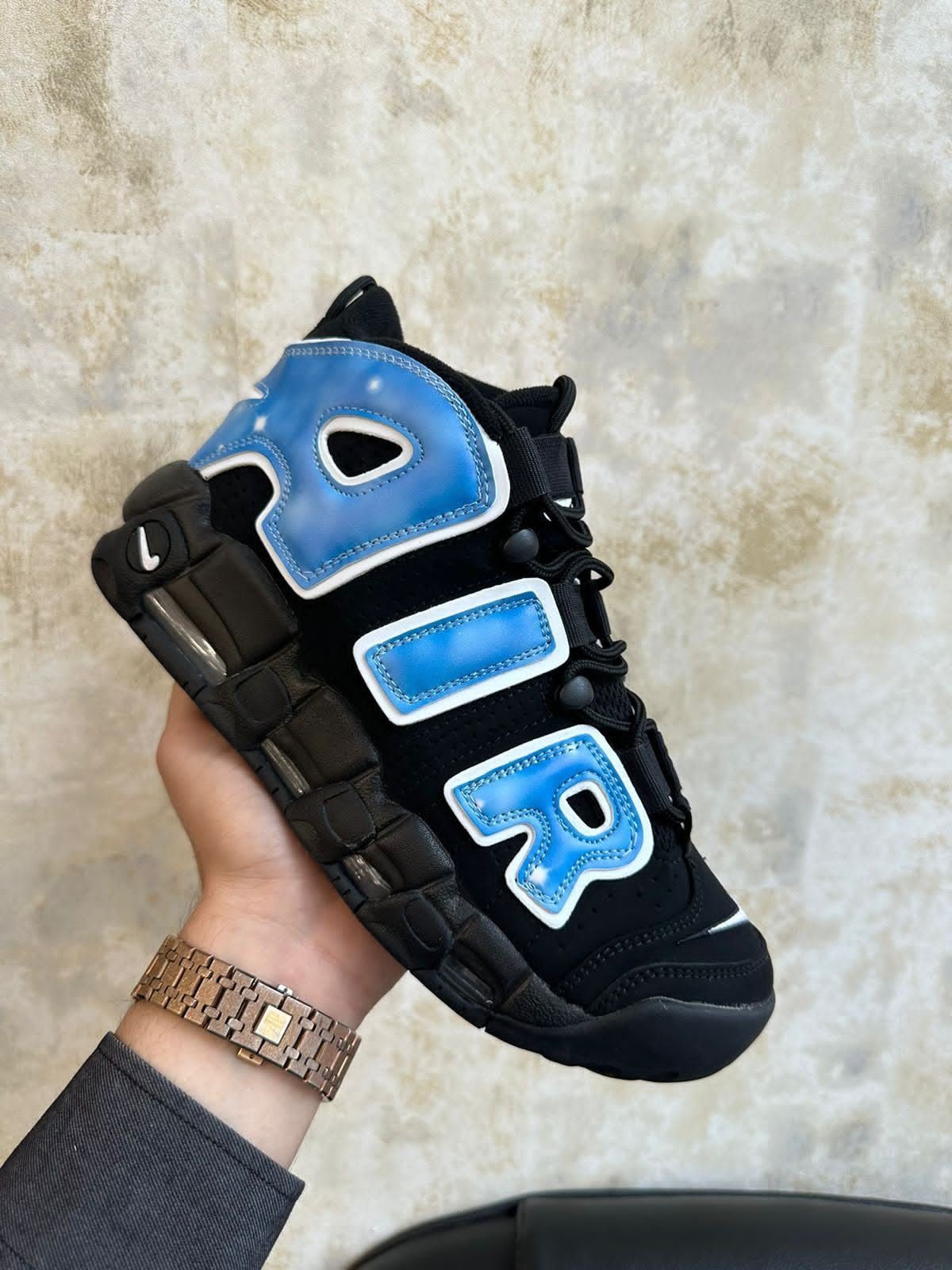 Brand : Nike Air uptempo  balck sky  