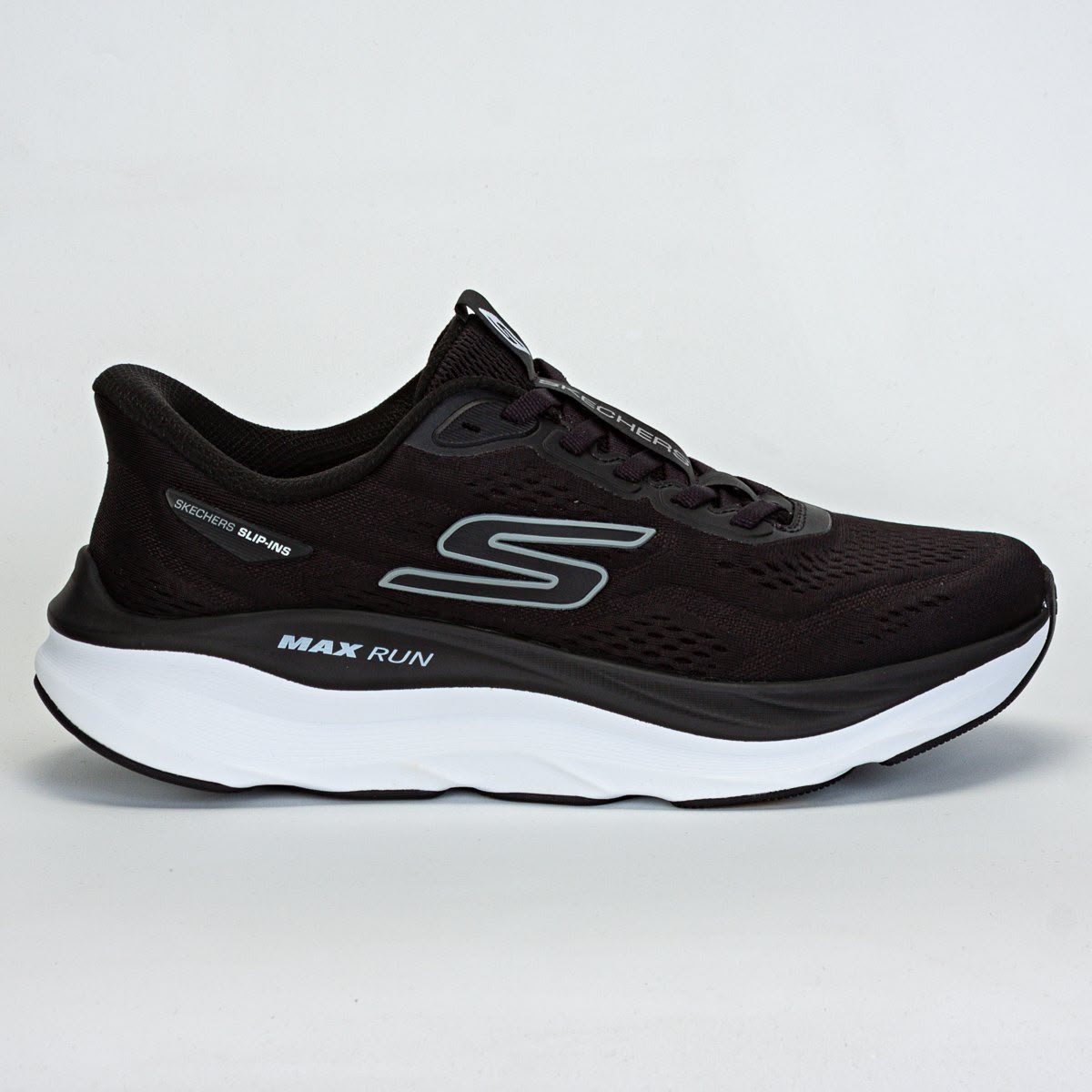 Brand: SKECHERS MAX RUN BLACK WHITE  